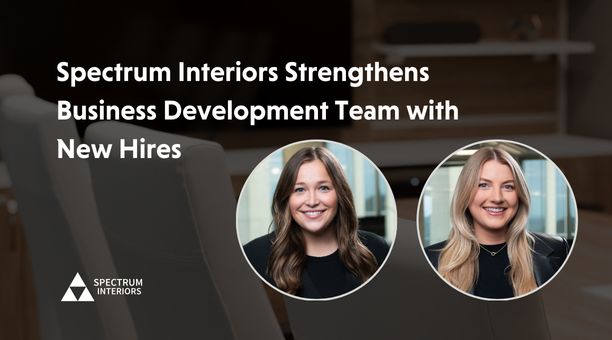 Spectrum Interiors new hires - business development team